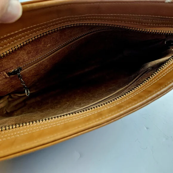 Vintage 1980s Louis Vuitton Monogram Shoulder Bag • Classic LV Brown Canvas Bag - Picture 9 of 9